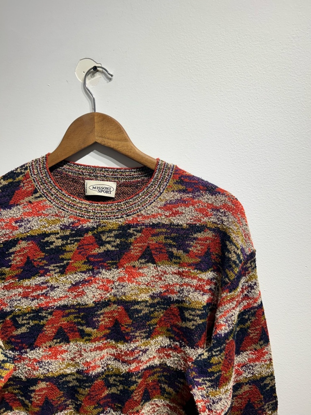 Missoni Pull Crispy Striped Sweater Multicolor 
Size M-L Made in Italy